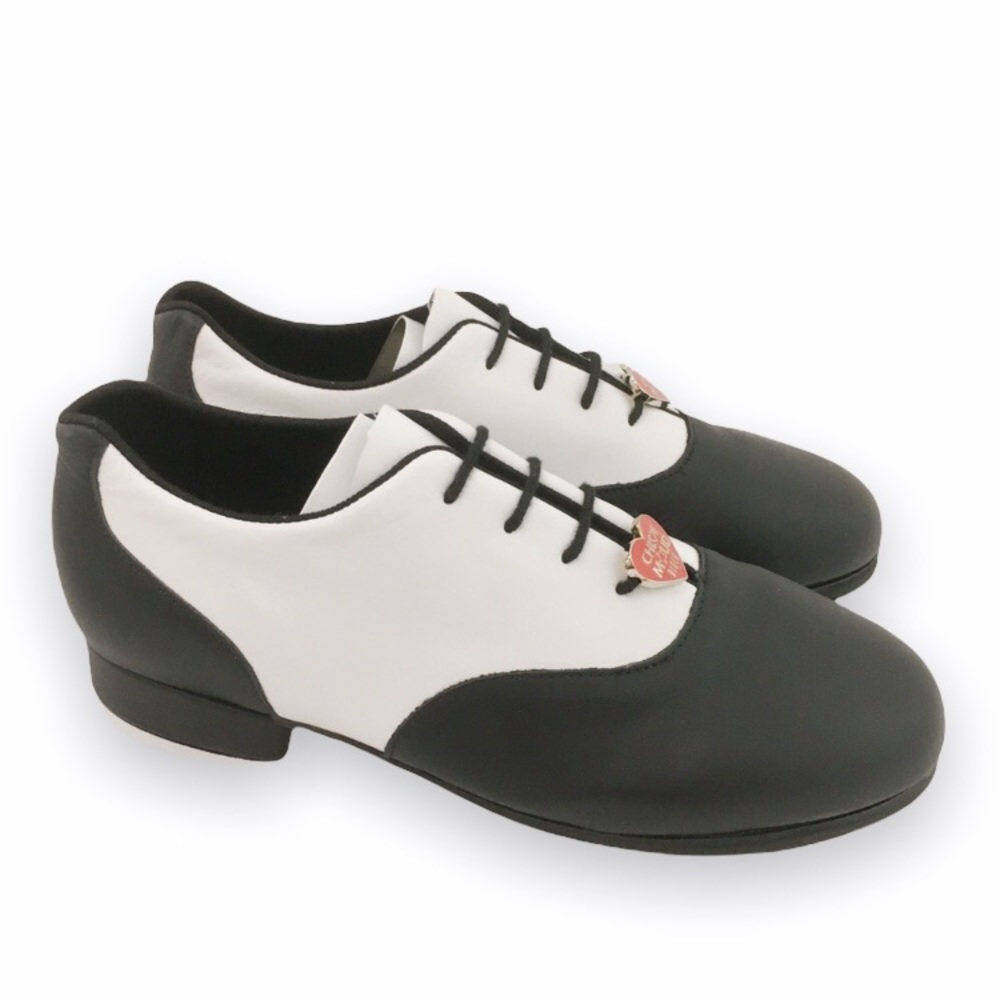 Bloch Women's CHLOÉ and Maud Dance Shoe, Black/White, 7.5 Medium US